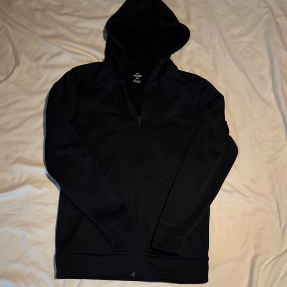 Under Armour Men's Black Zip-Up Sweater - Picture 1 of 3